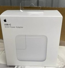Genuine Apple 30W USB-C MacBook/iPhone/iPad Pro UK Wall Charger Power Adapter