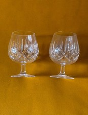 Cut Glass Lead Crystal Pair of