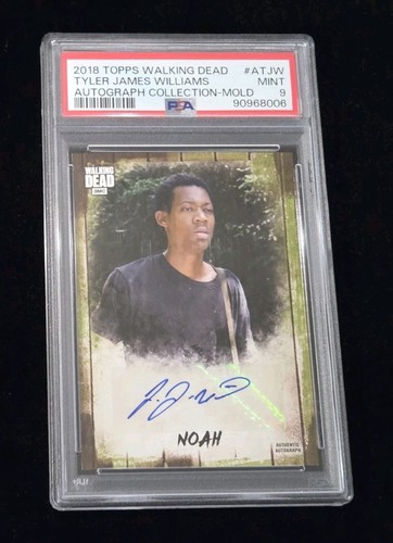 2018 topps walking dead tyler - walking,