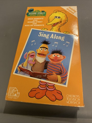 Sesame street vhs - vhs, 1987