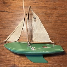 Vintage Star Pond Yacht star MK2 FOR RESTORATION boat toy model 
