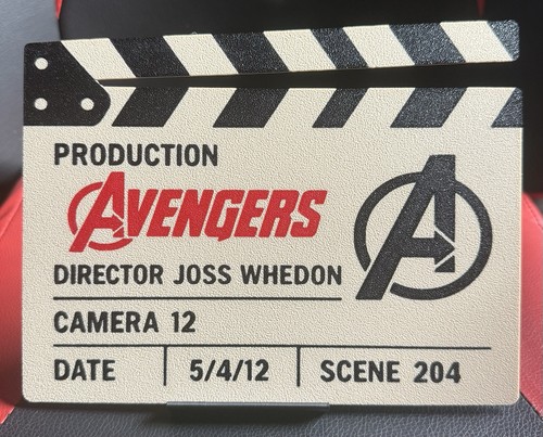Avengers movie clapper - movie,
