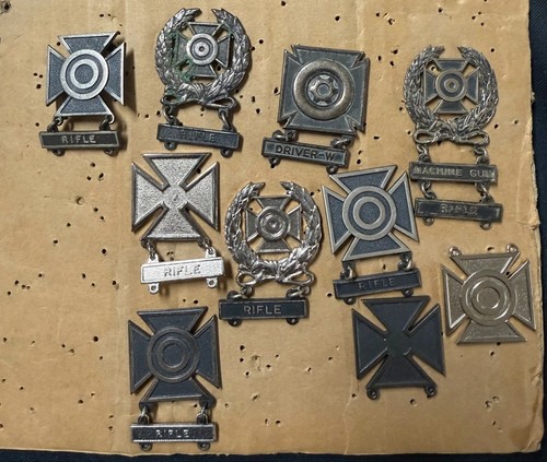 Army marksmanship badges - army,