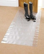 Plastic vinyl carpet protector - plastic,