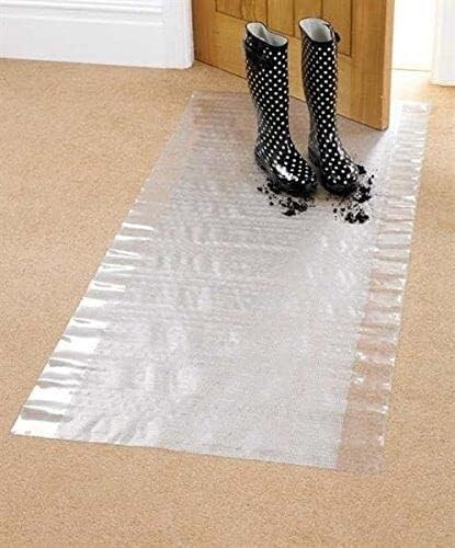 Plastic vinyl carpet protector - carpet,