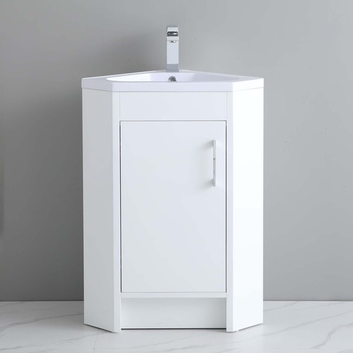Bathroom corner vanity unit - unit, &