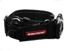 EzyDog Double Up Dog Collar , Double D Rings for added strength - XL - BLACK