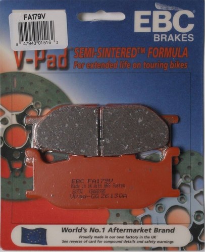 Fa179v ebc brake - pads, fit