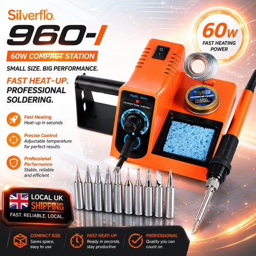 60w soldering iron station - iron, kit