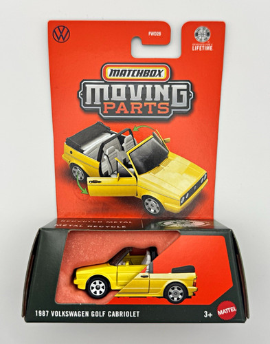 Matchbox 1987 volkswagen golf - volkswagen,