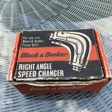 Vintage Black & Decker Right Angle Drive Drill Attachment U.1021 Mancave tool