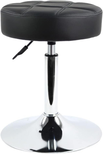 Furwoo round leather salon - round,