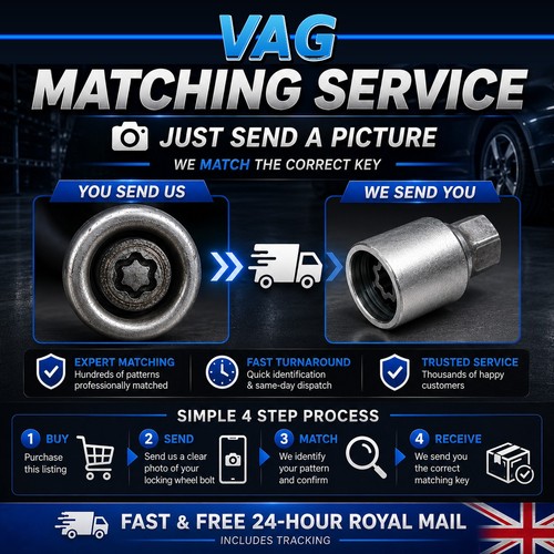 Vag locking wheel nut key - vag,