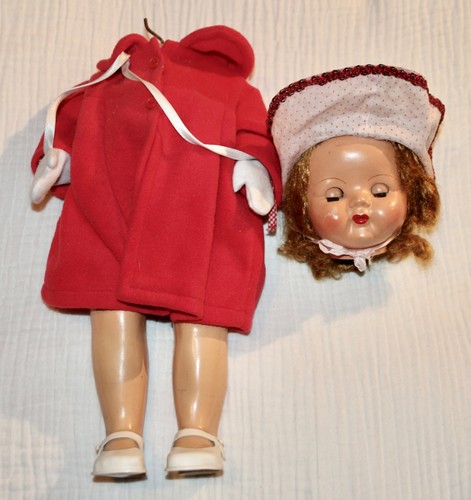 Vintage doll with - vintage,