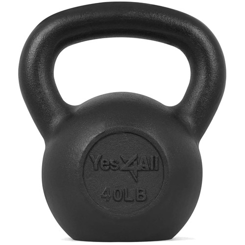 40lb cast iron kettlebell - 40lb,
