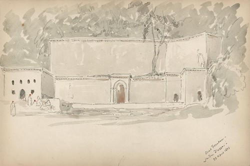 Arab fountains jardin - arab,