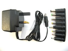 0.2 AMP 12 VOLT AC/AC POWER ADAPTOR SUPPLY CHARGER TRANSFORMER (MULTI JACK)