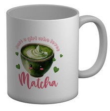 Girl Who Loves Matcha Mug