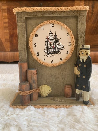 Nautical sea captain desk - nautical,