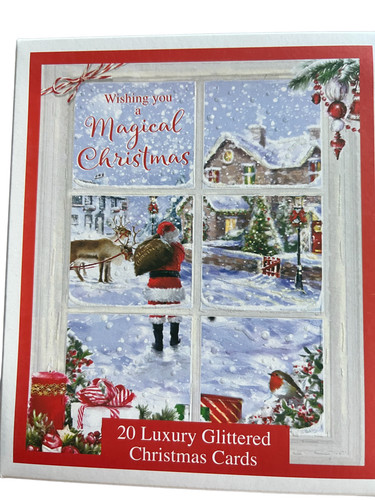 Christmas cards box - christmas,