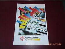 VAUXHALL SPORT 1992 ESSO BTCC CAVALIER, RALLY NOVA/ASTRA AUTOSPORT SUPPLEMENT
