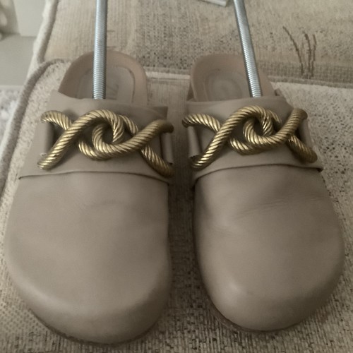 Zara beige gold slip - zara,