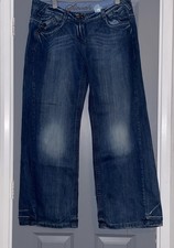 Women’s Next Utility Slouch Retro Blue Denim Jeans Size 16 regular 
