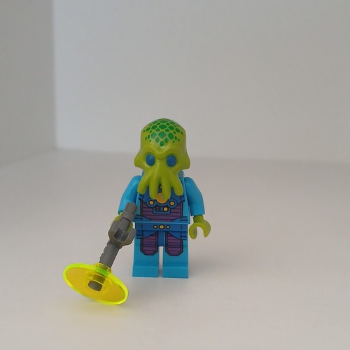 Lego alien trooper col201 - alien,