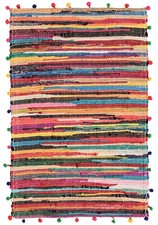 Rectangular Fairtrade Pom Pom