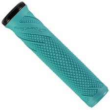 Lizard Skins Wasatch Single-Clamp Lock-On Grips Teal for Cycling EX-DISPLAY
