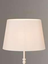 JOHN LEWIS GEMMA SILK OVAL LAMPSHADE 40CM OYSTER NEW RRP £40
