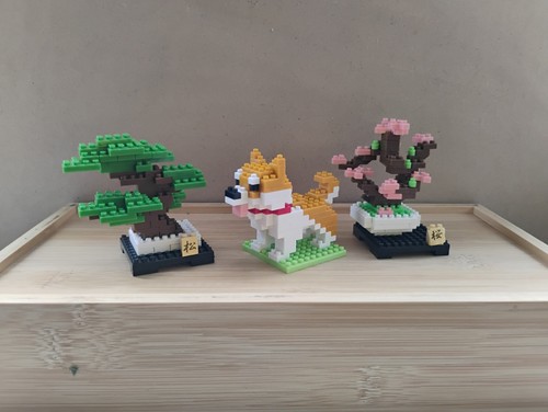 Daiso petit block set - petit, three