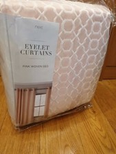 Next Pink Woven Geo Eyelet