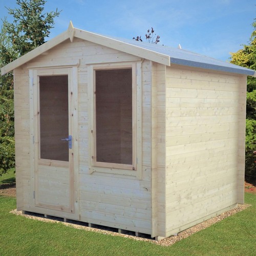 Shire peckover 8x8 log cabin - shire,
