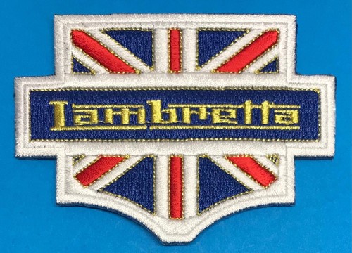 Lambretta red white and - red,, blue