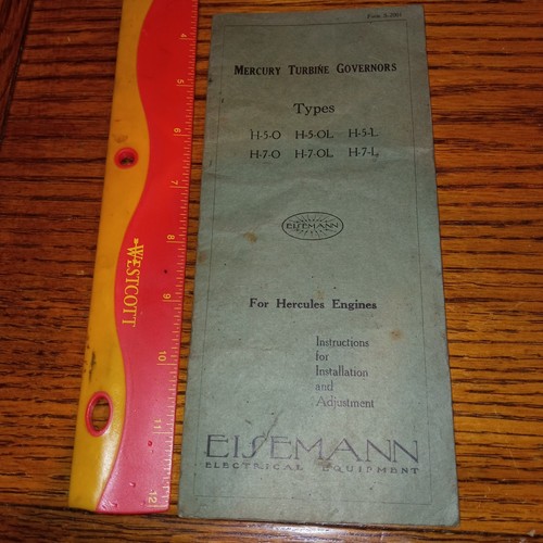 Vintage eisemann mercury - vintage,