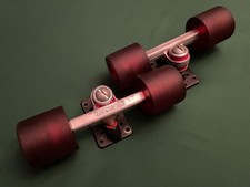 ACS 651 RARE THREADED AXLE TRUCKS, CALIFORNIA SMOKERS  Vintage Skateboard 70's