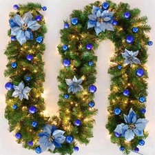 9ftChristma Garland Decoration