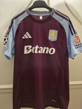 Mens Aston Villa Home Shirt. 24/25 Season  Size. Large. Good Condition