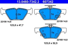 REAR BRAKE PAD SET DISC BRAKE