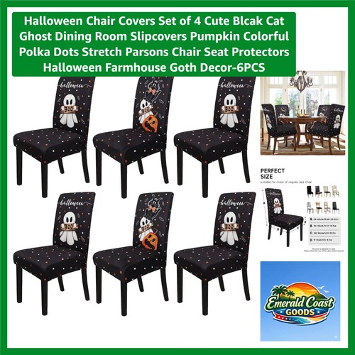 Halloween chair covers set - chair,