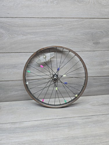 Vintage chrome front wheel - vintage,