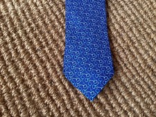 Hermes silk tie blue / pale
