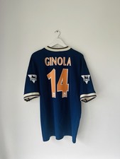 Tottenham Hotspur Away Football Shirt 1997/98 Ginola XL Original Soccer Jersey