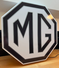 MG illuminated wall sign led light Garage sign man cave classic MGB TF MIDGET