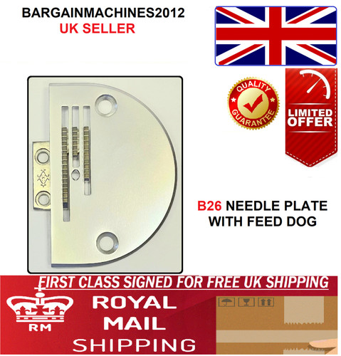 B26 needle plate feed dog - plate,