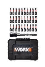 WORX WA1165 32-Piece Screwdriver Bit Universal Compatibility Set in Carry Case