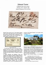 RR-GB Free Front 1839 signed E Turner, MP Truro