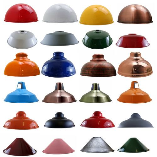 Vintage metal lamp - metal,