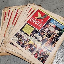 52x Eagle Comic V08 Full Year 1957 Set Collection Lot